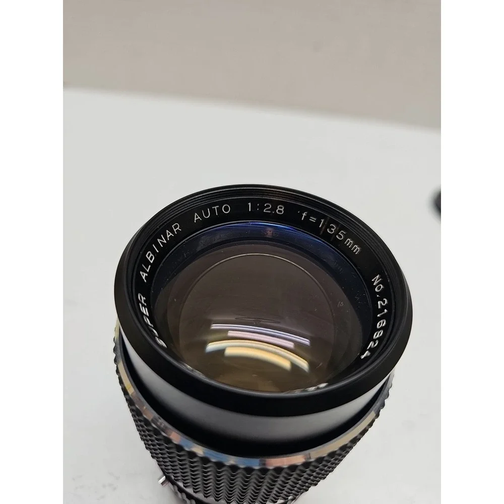 Super Albinar Auto Coated 135mm‎ f/2.8 PK Mount Lens Excellent